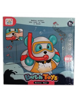 Детская музыкальная игрушка, пускающая пузыри BUBBLE BEAR